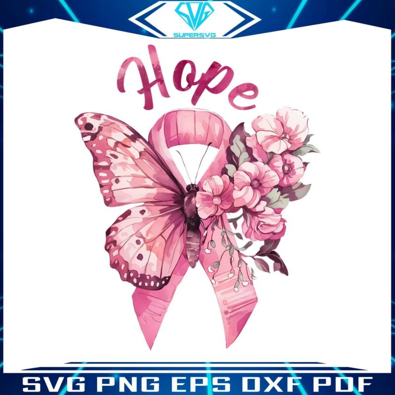 retro-floral-hope-breast-cancer-awareness-pink-ribbon-butterfly-png