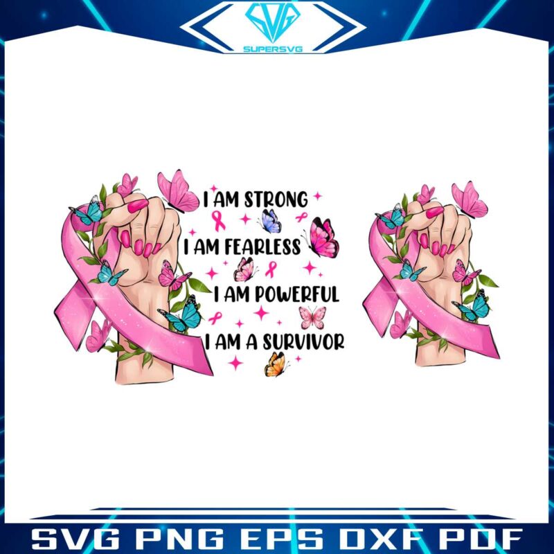 strong-brave-woman-fist-with-ribbon-and-butterfly-png