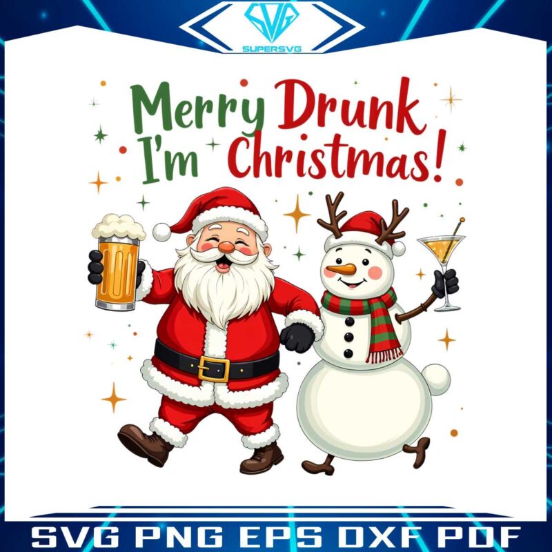 merry-drunk-im-christmas-santa-claus-and-snowman-png