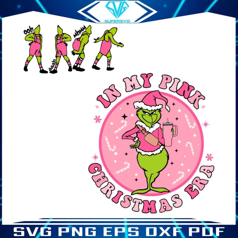 in-my-pink-christmas-era-funny-christmas-grinch-svg