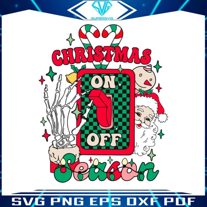 retro-christmas-season-on-off-skeleton-hand-santa-claus-svg