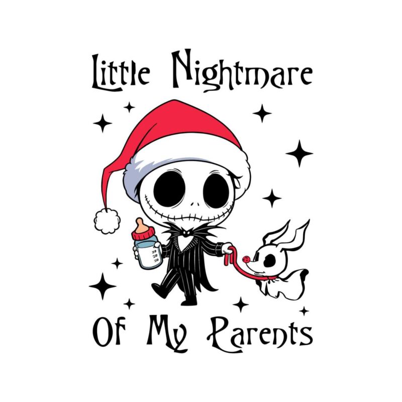 little-nightmare-of-my-parents-jack-skellington-santa-hat-png