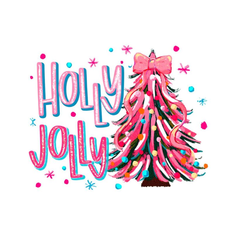 holly-jolly-christmas-tree-coquette-bow-png