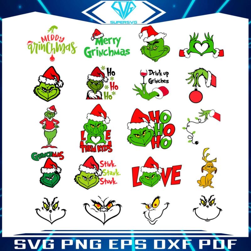 christmas-grinch-head-funny-grinchmas-svg-bundle