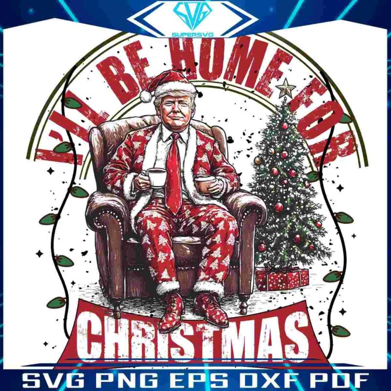 Christmas OBG Retro Vintage Trump SVG PNG