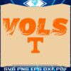 Dark Mode Tennessee Vols Football SVG