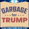 Hilarious Trump 2024 Election Trash SVG