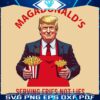 Magadonalds Serves Funny Trump Fries No Lies Just PNG