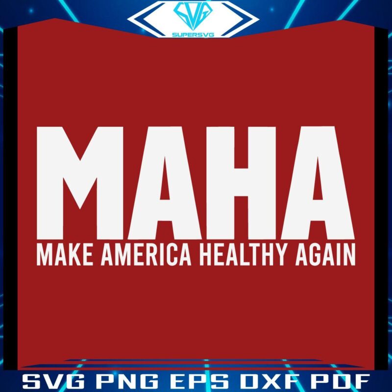 Revitalize America with MAHA Health SVG