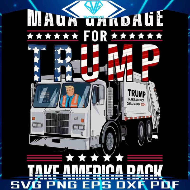 Revive America with MAGA Trash svg