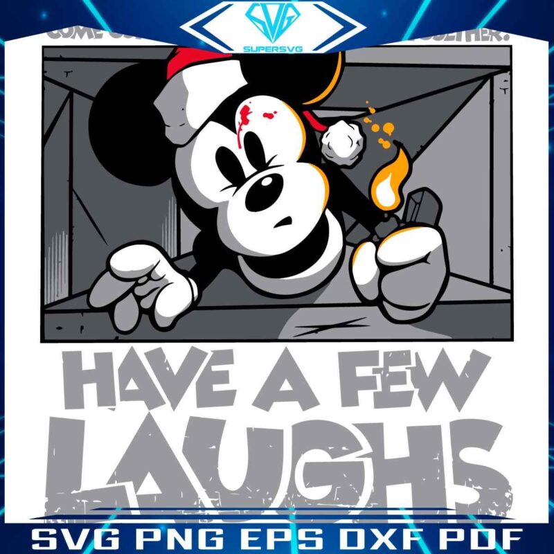 Spooky Disney Christmas with Mickey for SVG Fun