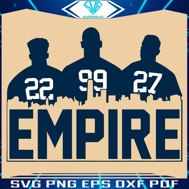 SVG Empire of Juan Soto Aaron Judge and Giancarlo Stanton