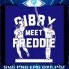 SVG Gibby Meets Freddie Kirk Gibson Freddie Freeman