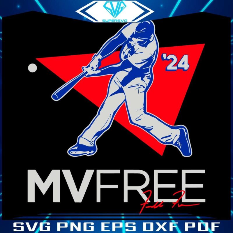 Toprated Freddie Freeman SVG Los Angeles Baseball