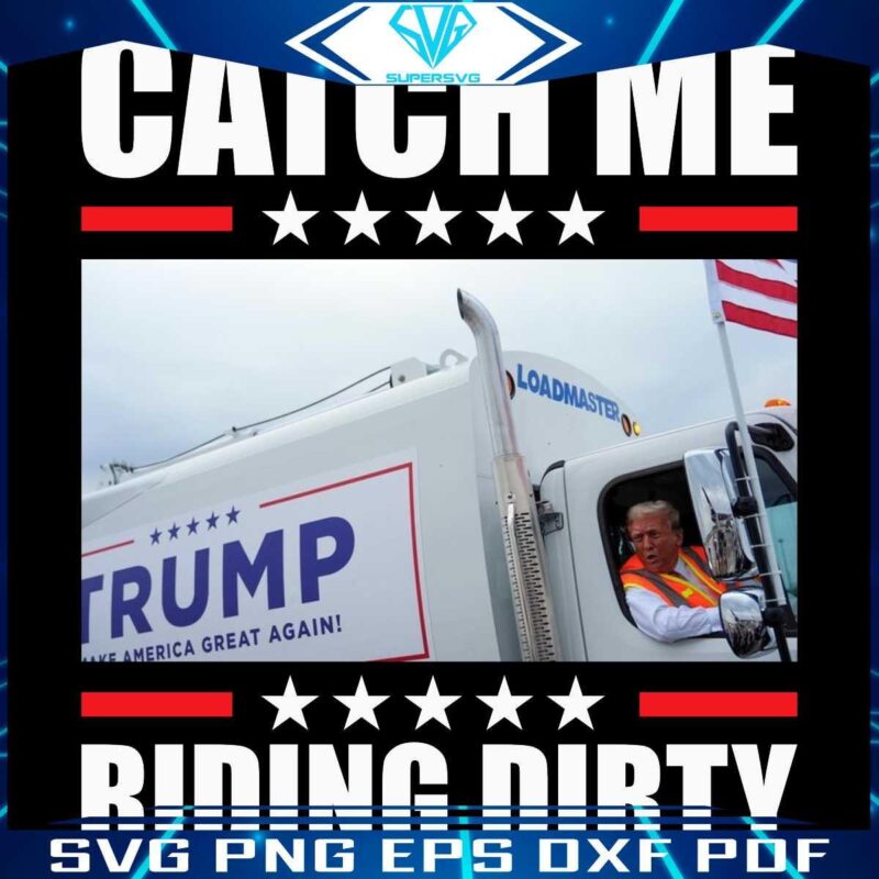 Zooming in Trumps Trash Ride PNG