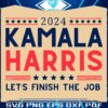 2024 Kamala Harris SVG Completing the Task