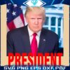 47th President Donald Trump PNG