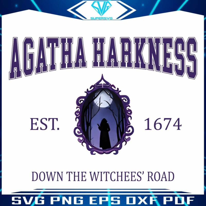 Agatha Harkness Down The Wiches Road PNG