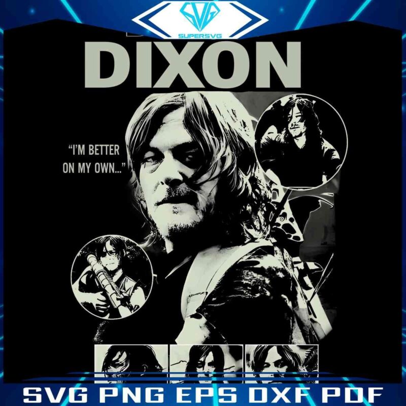 Daryl Dixon The Walking Dead Solo Strength PNG