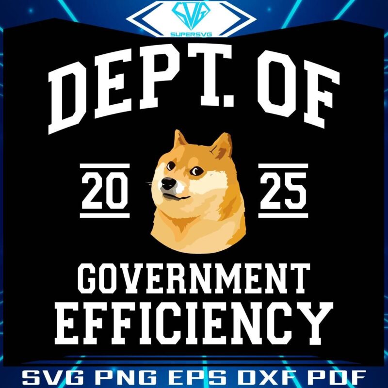 Doge 2024 SVG Retro Government Efficiency Design