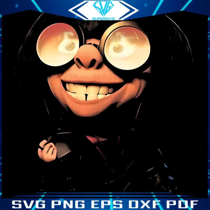 Edna Mode Humor in Disneys Incredibles Character PNG