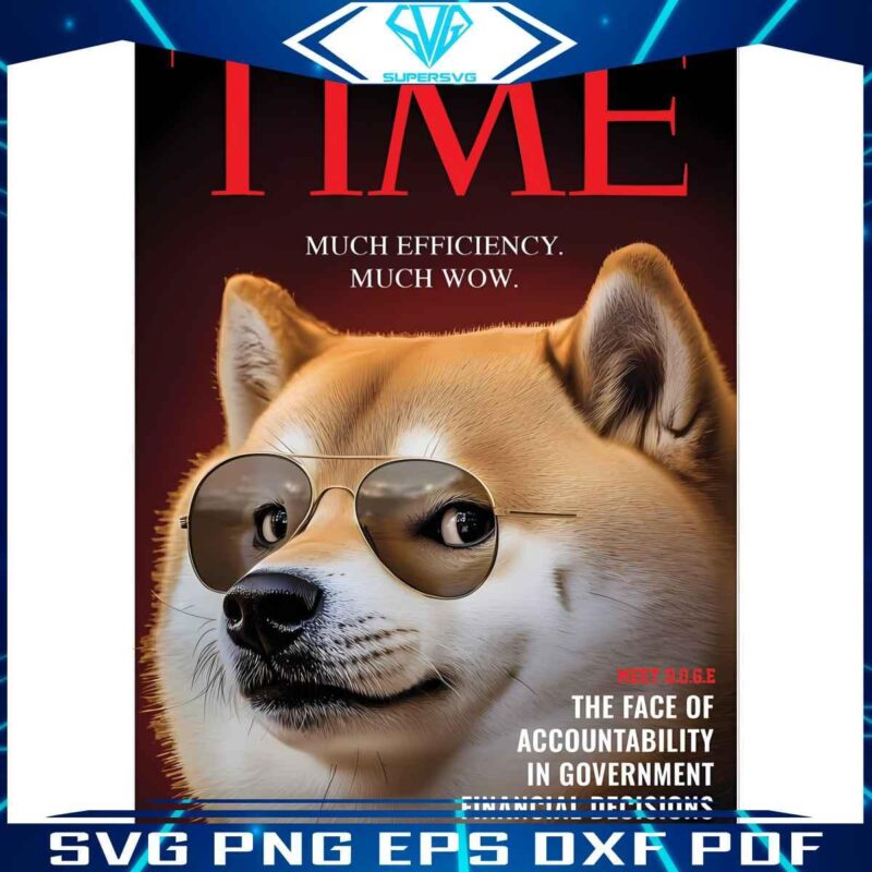 Efficient Doge Time Much Wow in PNG Format