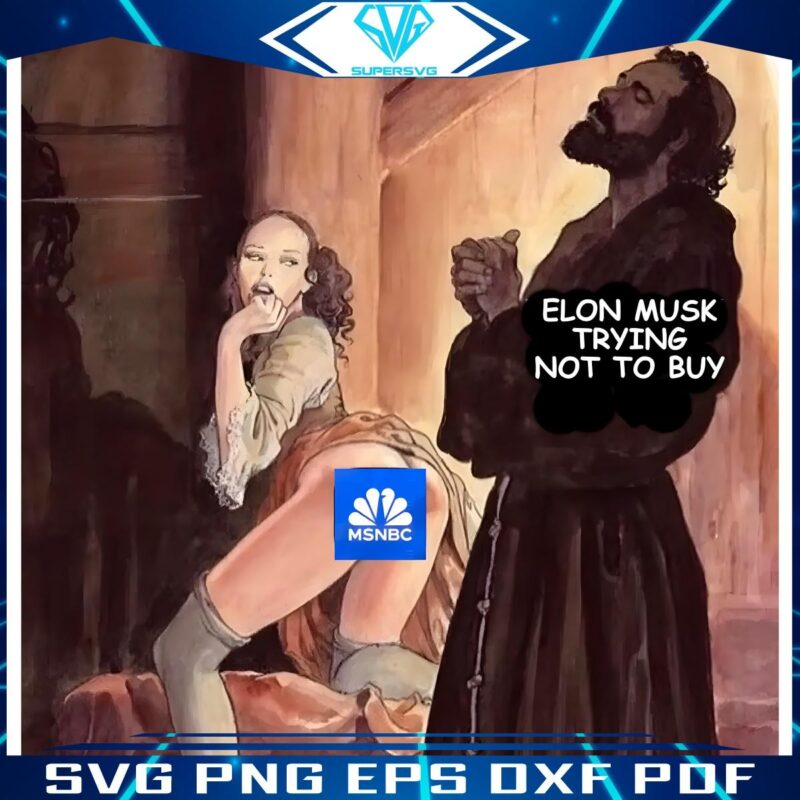 Elon Musks Hilarious Meme Avoiding a Purchase PNG