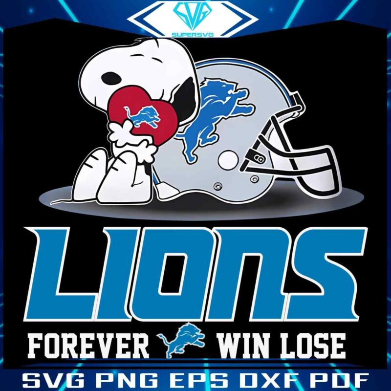 Eternal Victory Detroit Lions SVG for True Fans