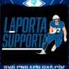 Exclusive Detroit Lions Sam Laporta Supporta PNG