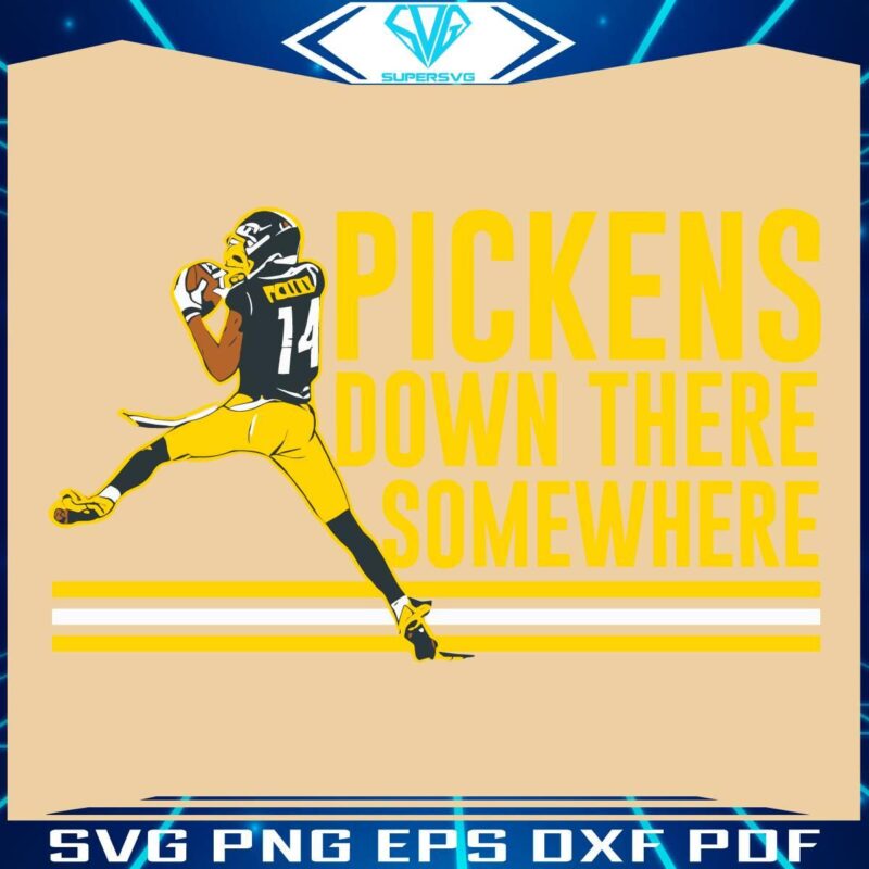 Find Pittsburgh Steelers George Pickens SVG