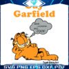 Funny Gay Garfield Meme Lasagna and Cock in SVG Format