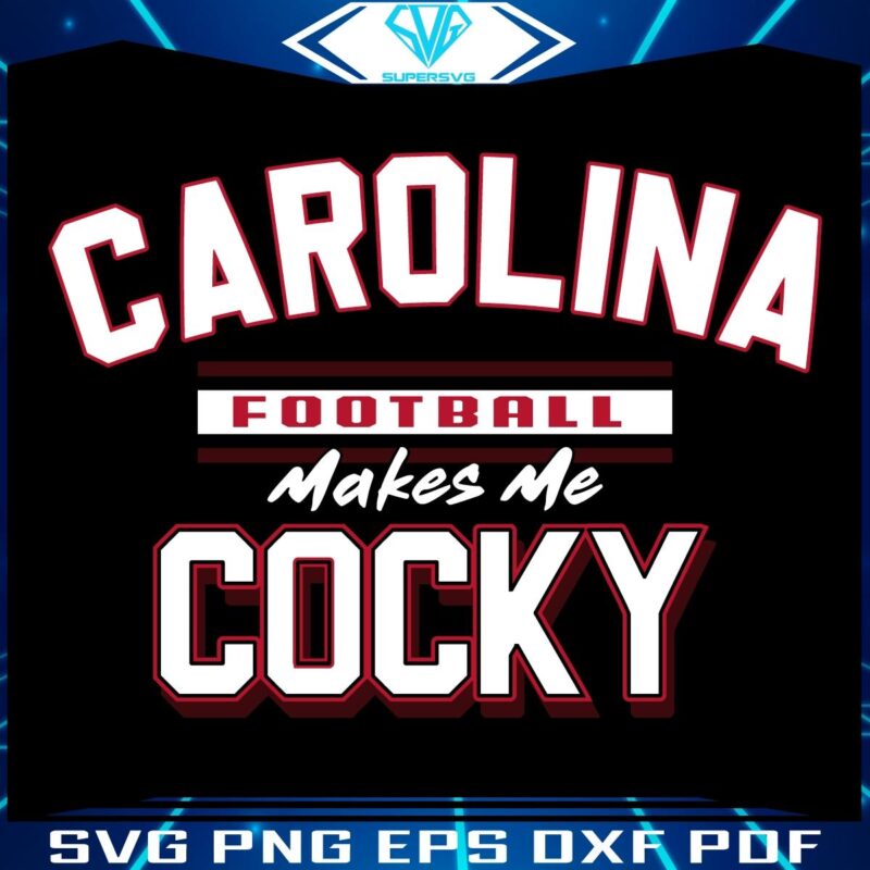 Get Cocky with South Carolina Gamecocks Football SVG