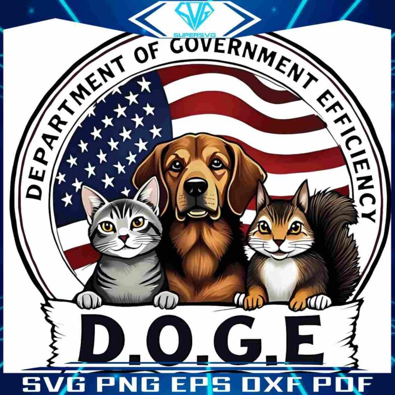 Government Efficiency Dept PNG for Doge Pet Enthusiasts