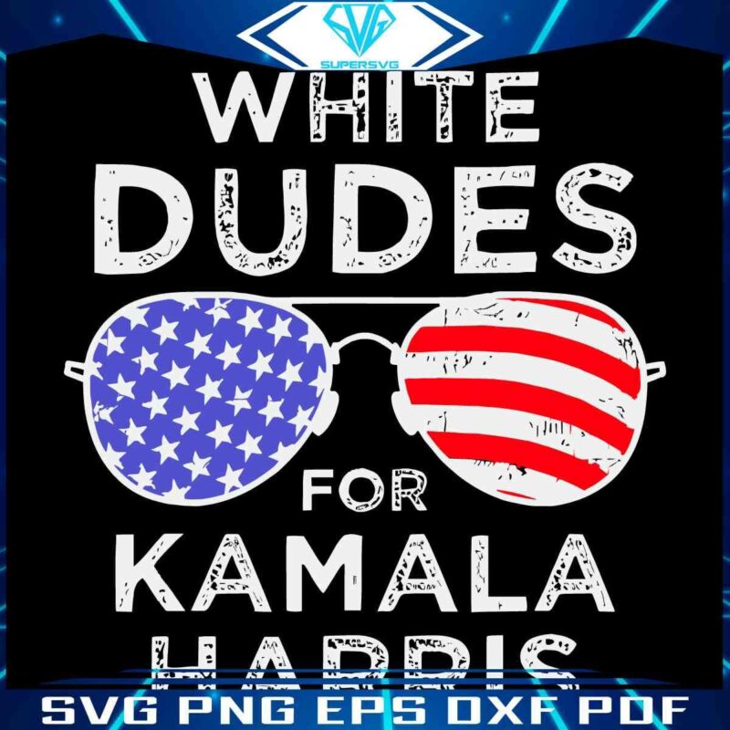 Hilarious USA Shades Guys Supporting Kamala SVG