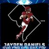 Jayden Daniels Washington Commanders State Star PNG
