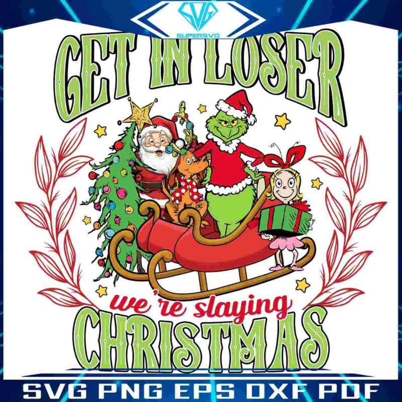 Join Us for Christmas SVG Slaying