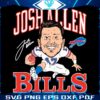 Josh Allen Buffalo Bills Overcoming Hurdle SVG