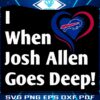 Josh Allens Deep Throws Buffalo Bills Football SVG