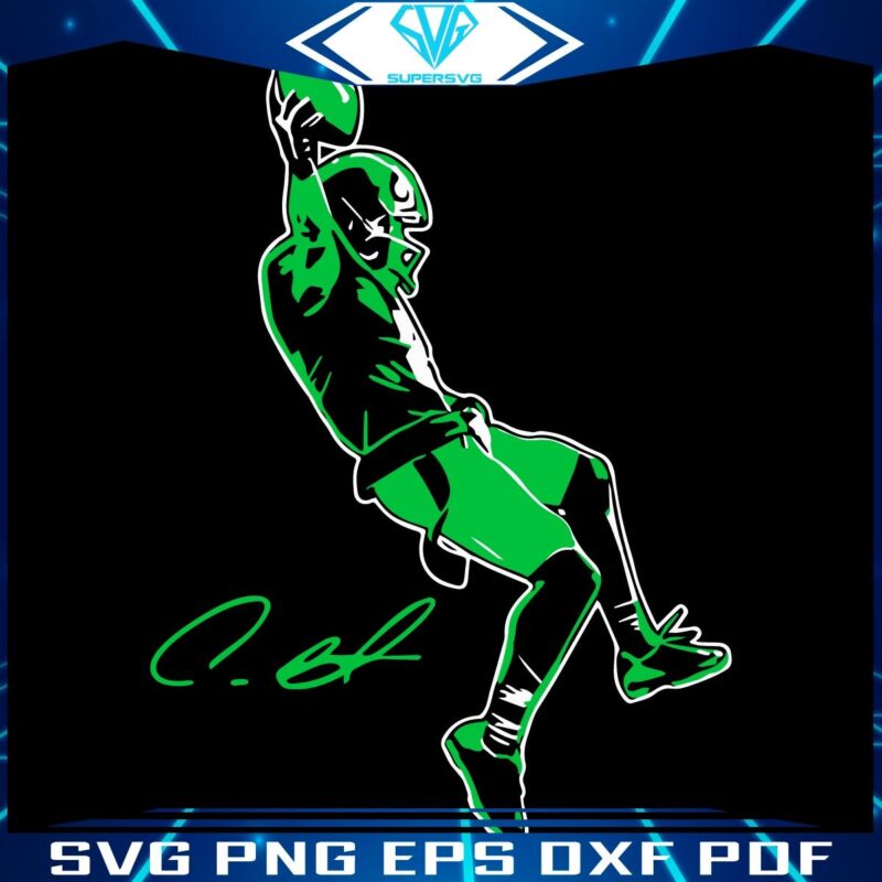 Legendary Celebration Coby Bryant Seattle Seahawks SVG