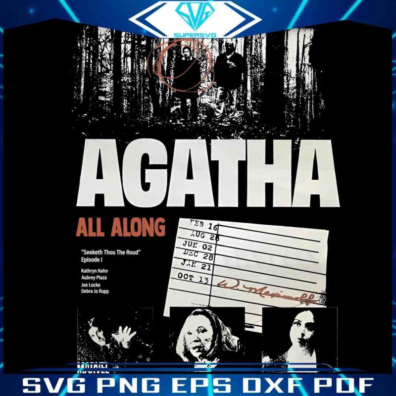 Marvel TVs Agatha All Along Episode 1 in PNG Format