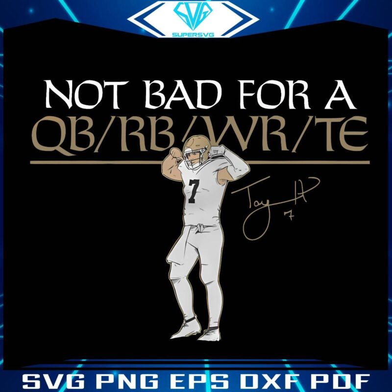 New Orleans Saints Flex QB Taysom Hill PNG