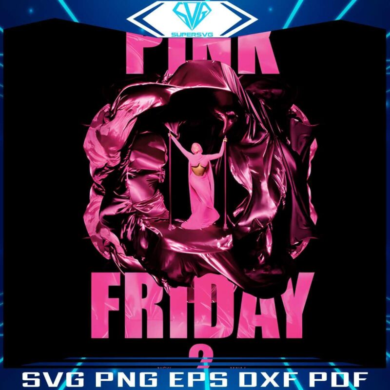 Nicki Minaj Pink Friday 2 Alt Cover in PNG Format