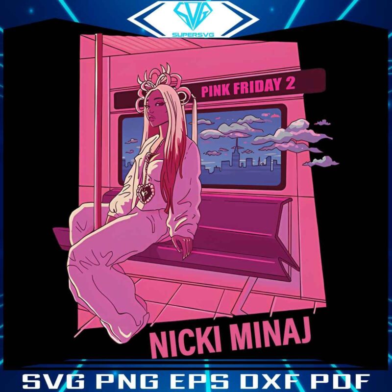 Nicki Minaj Pink Friday 2 Tour Lo Fi PNG