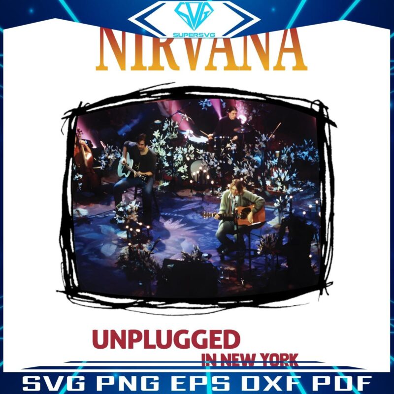 Nirvanas Iconic Unplugged Session in NY Get the PNG