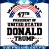 President Trumps 2025 Inauguration Day SVG