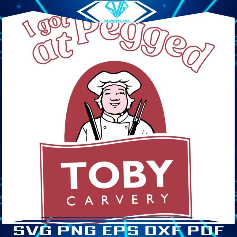 SVG of My Toby Carvery Experience I Got Pegged