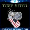 Toby Keith Camo Dog Tag Never Apologize