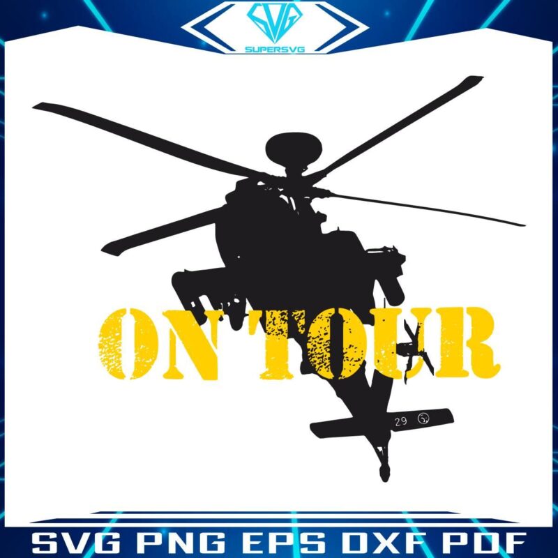 Toby Keith Tour American Soldier Helicopter SVG