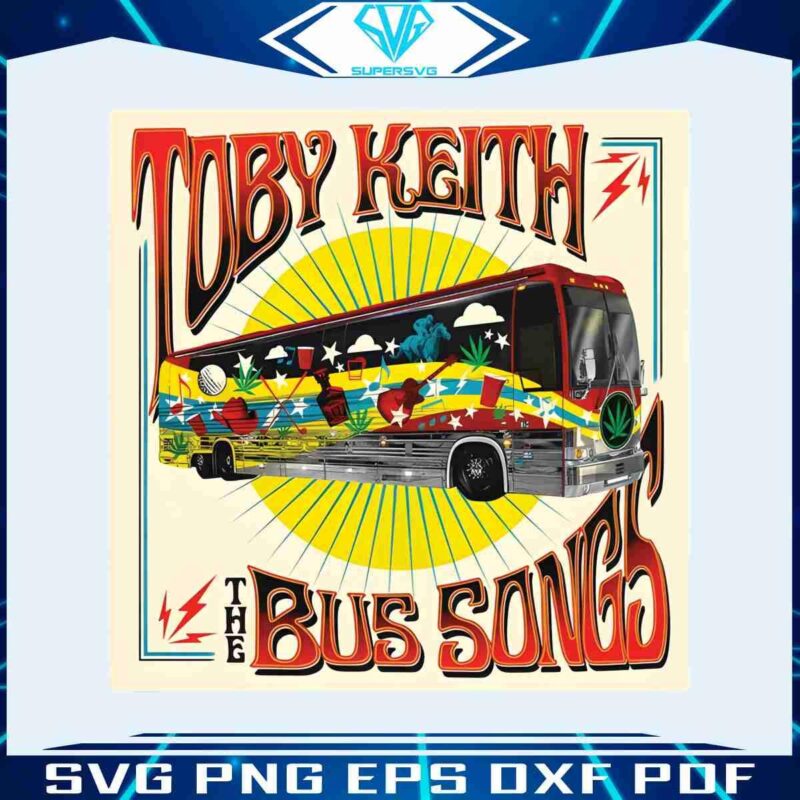 Toby Keiths Retro PNG The Bus Songs Collection