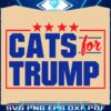 Trump 2024 Election Cats SVG